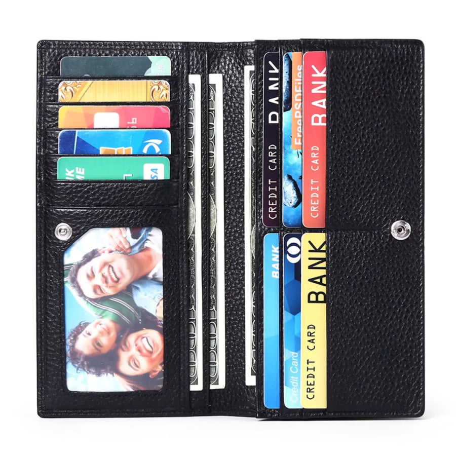 Leather Long Wallet Apparel and Accessories