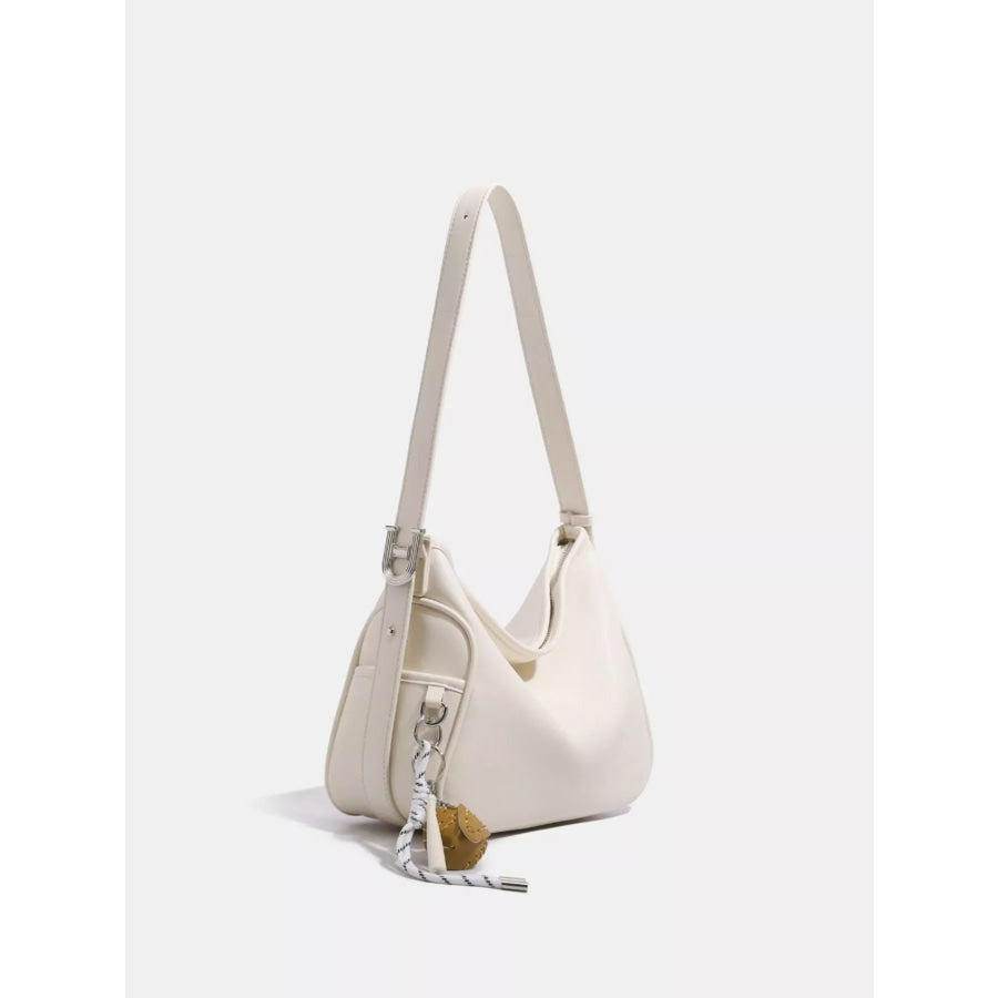 Leather Slouchy Shoulder Bag Apparel and Accessories