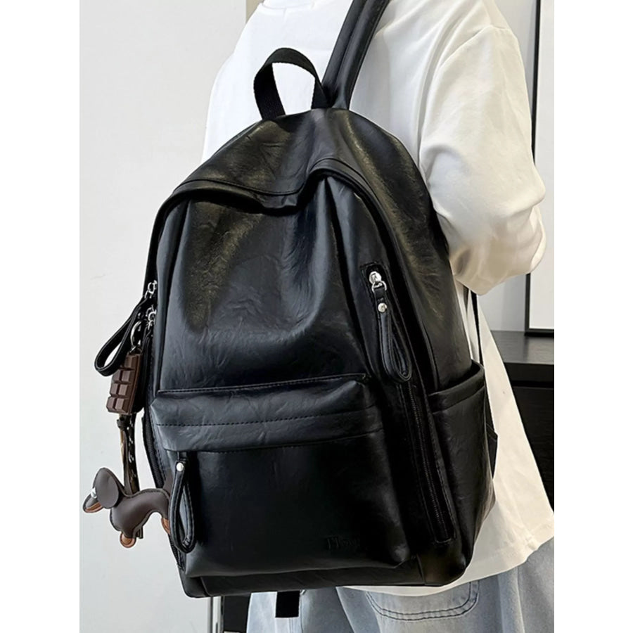 Leather Texture Backpack Bag Apparel and Accessories