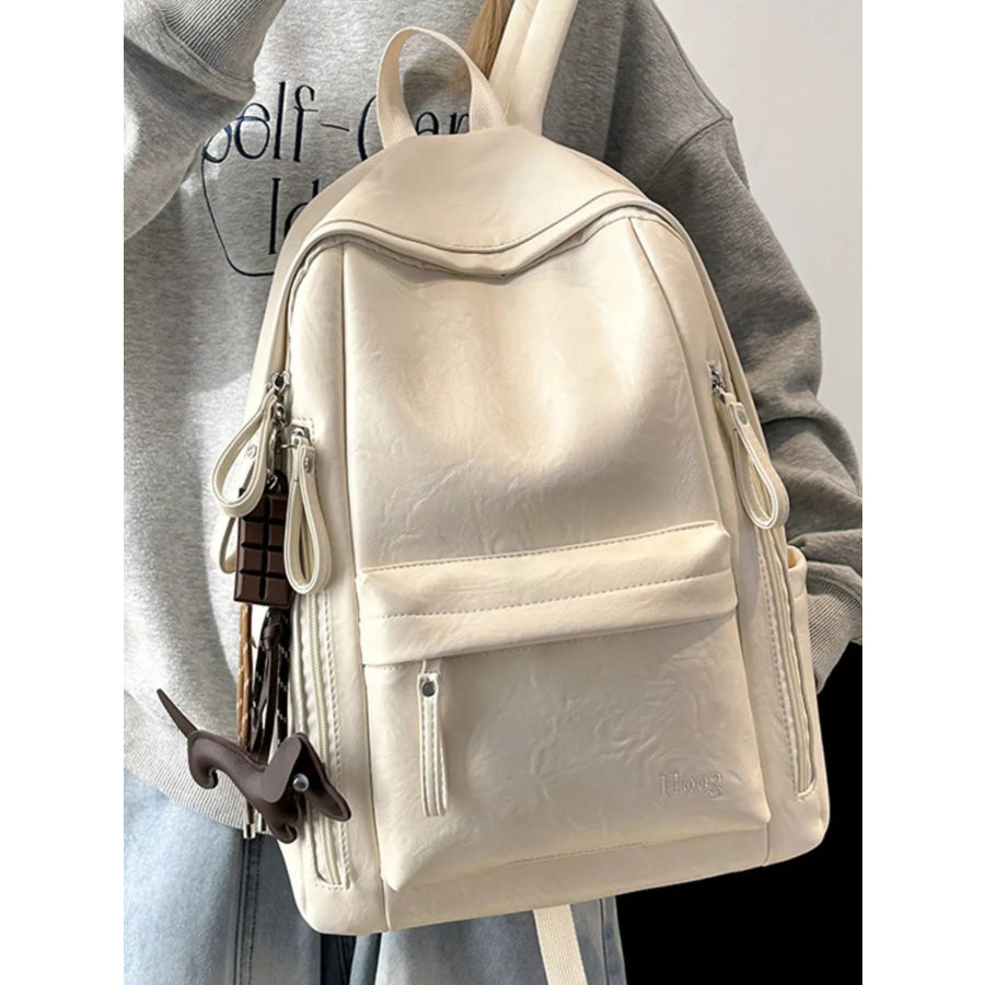 Leather Texture Backpack Bag Apparel and Accessories