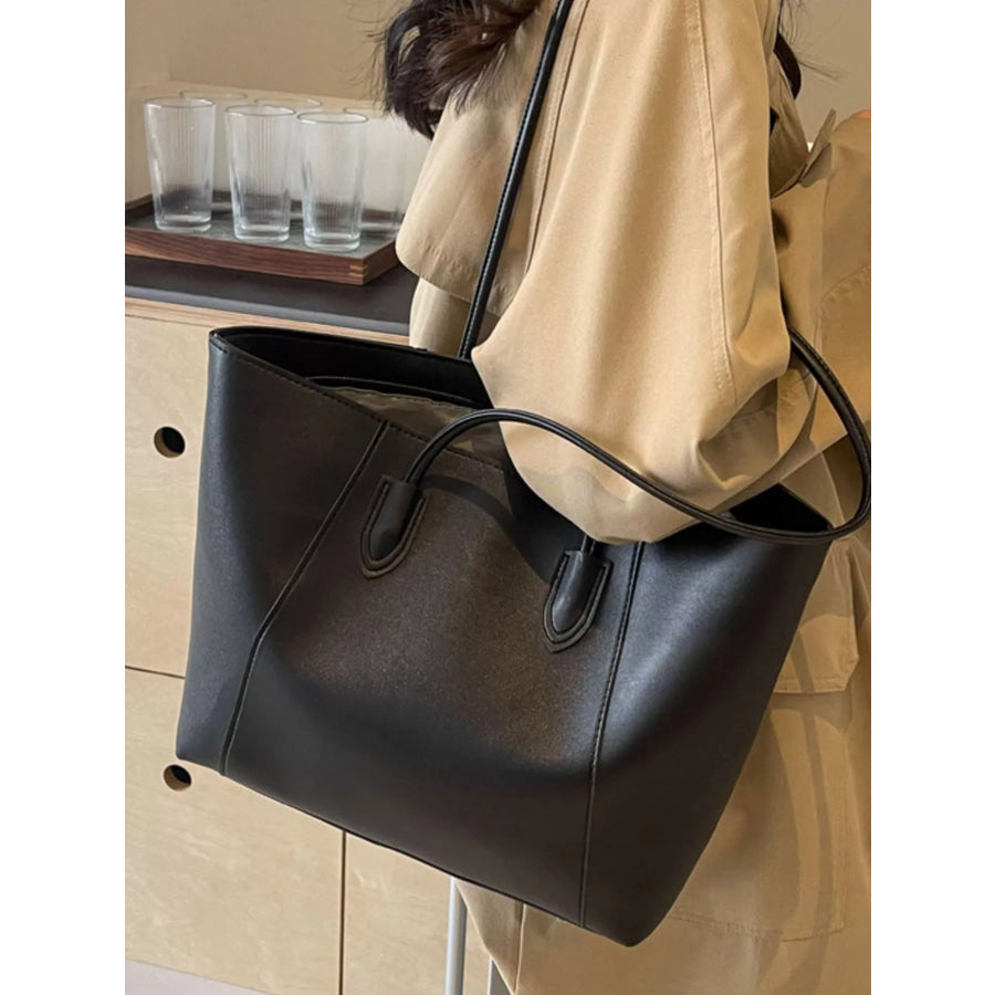 Leather Tote Shoulder Bag Apparel and Accessories