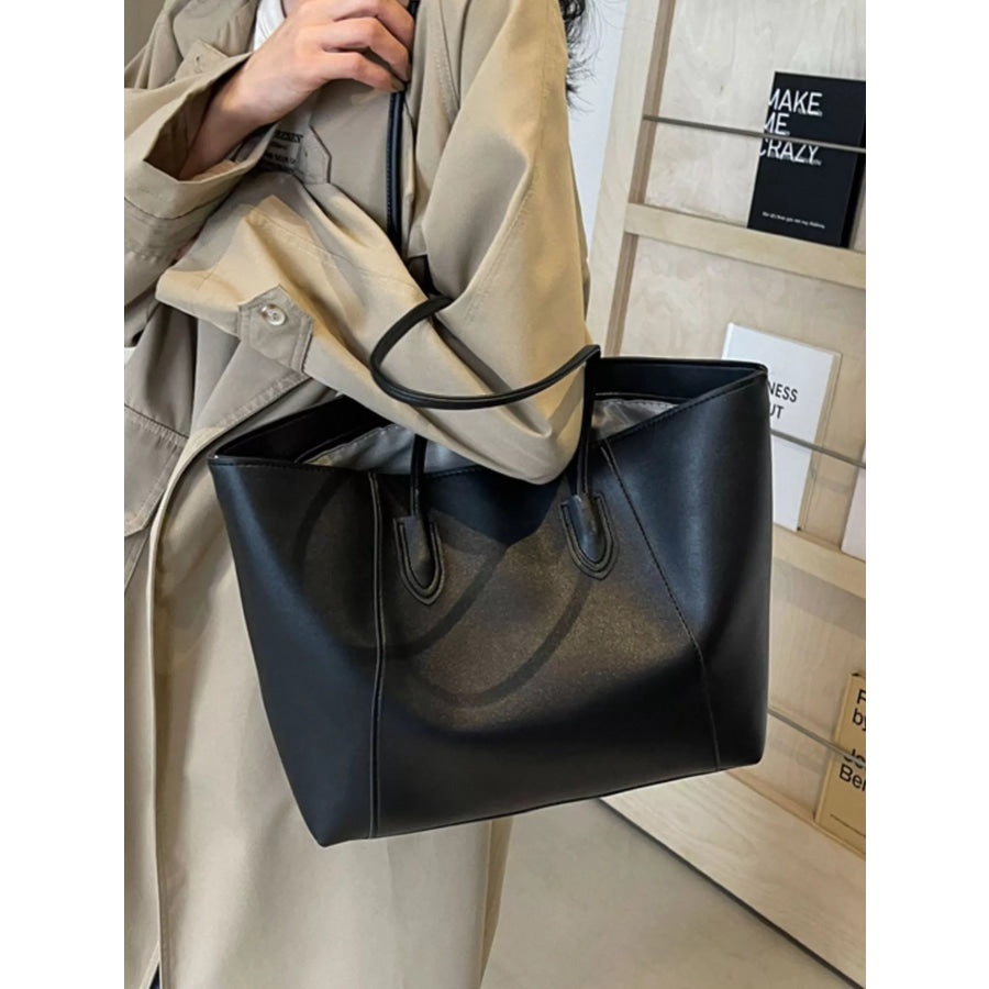 Leather Tote Shoulder Bag Apparel and Accessories