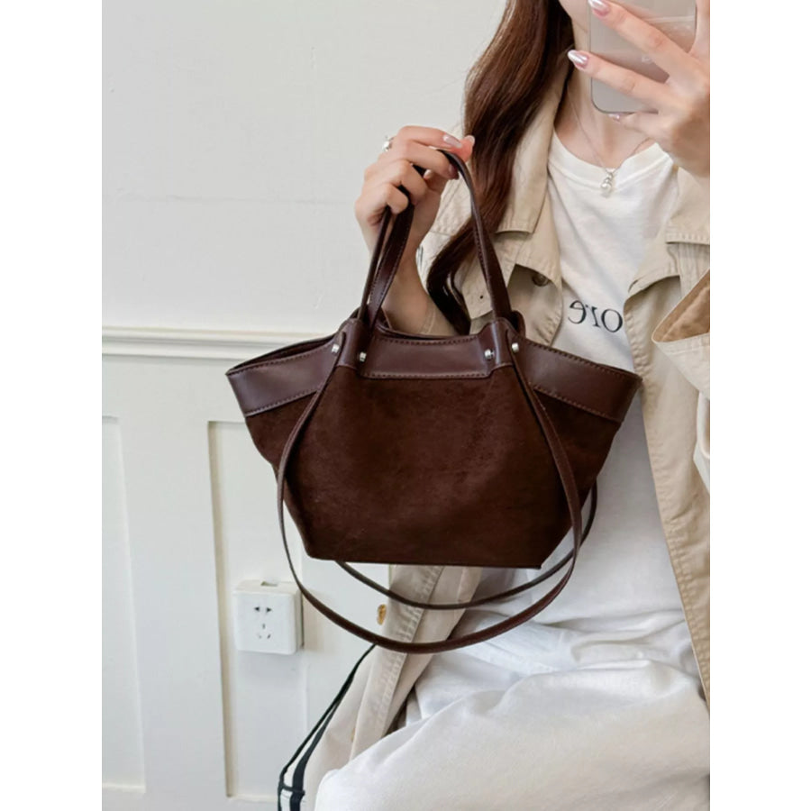 Leather Trim Tote Bag Apparel and Accessories