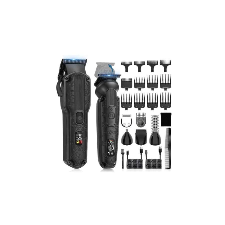 LED Display Hair Clipper Apparel and Accessories