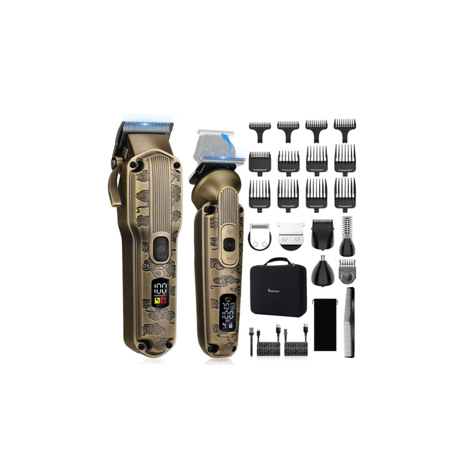 LED Display Hair Clipper Apparel and Accessories