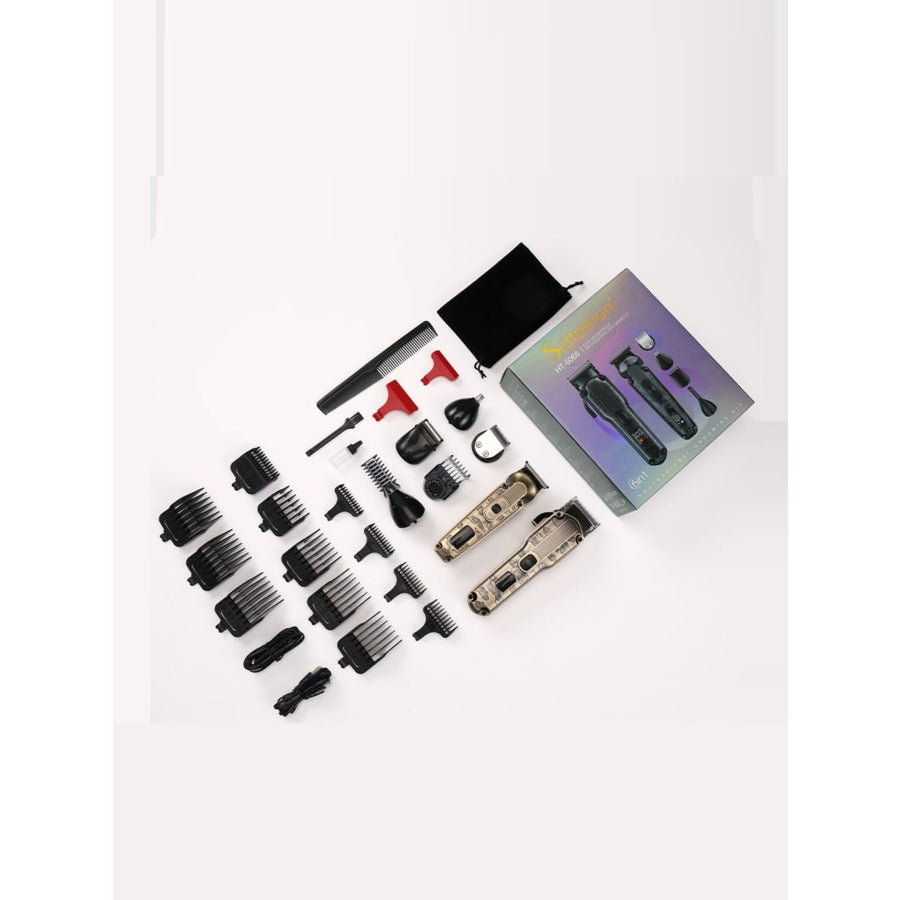 LED Display Hair Clipper Apparel and Accessories
