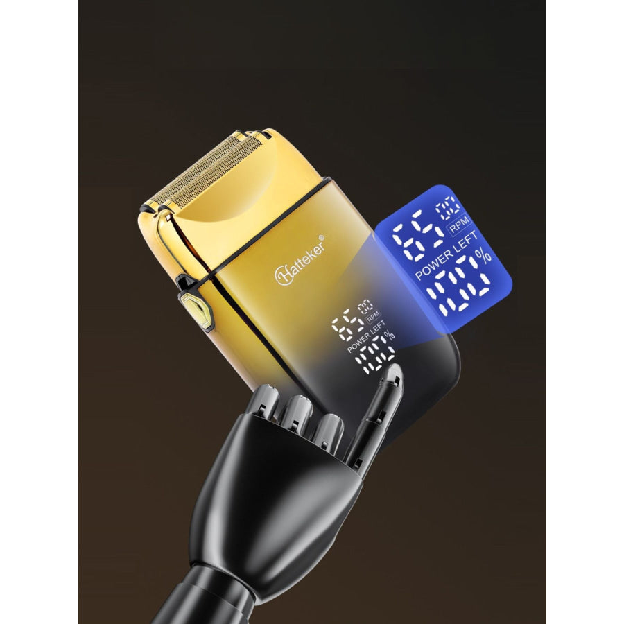 LED Display Shaver Apparel and Accessories