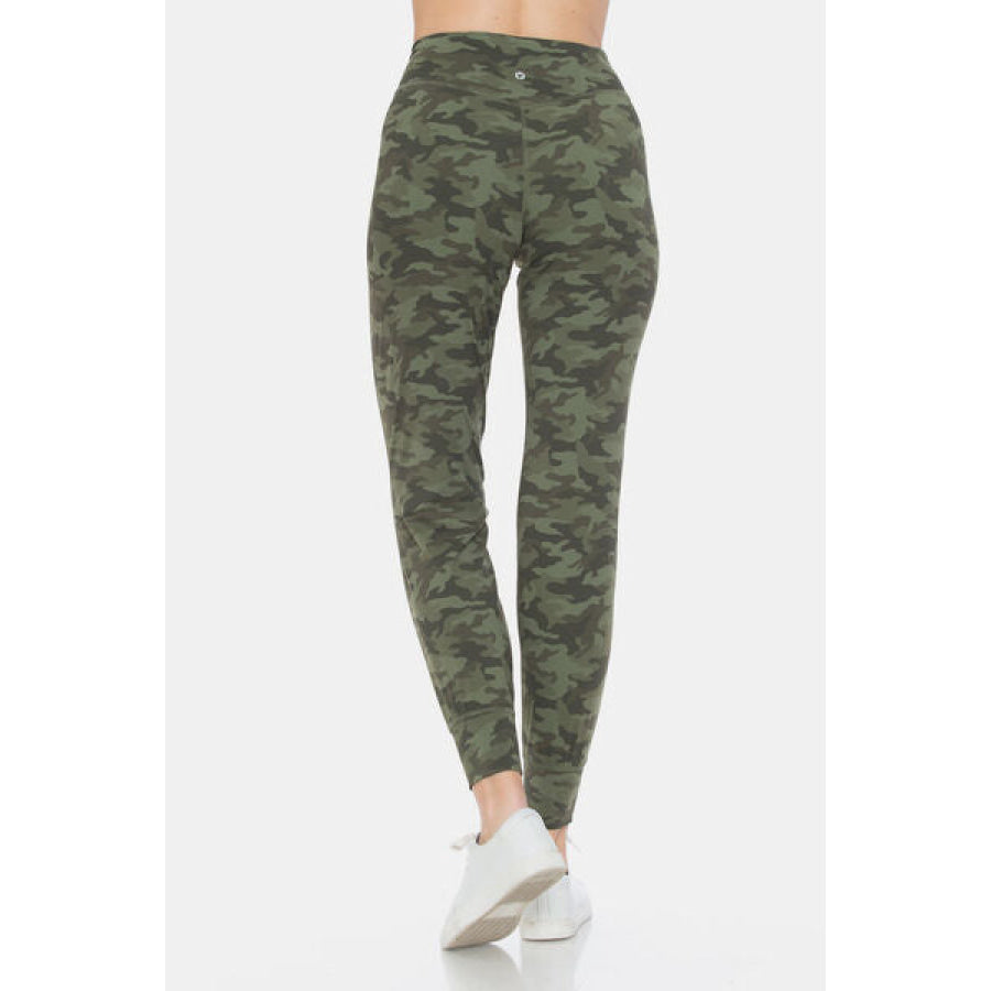 Leggings Depot Camouflage High Waist Apparel and Accessories