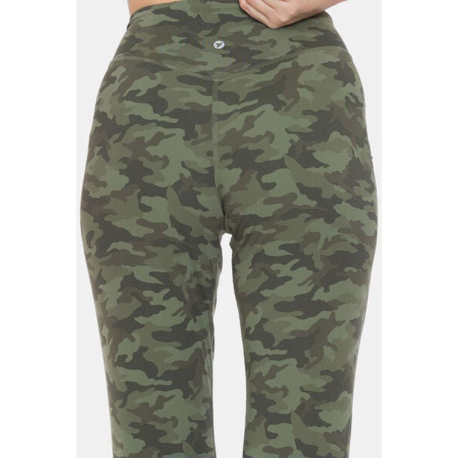 Leggings Depot Camouflage High Waist Apparel and Accessories