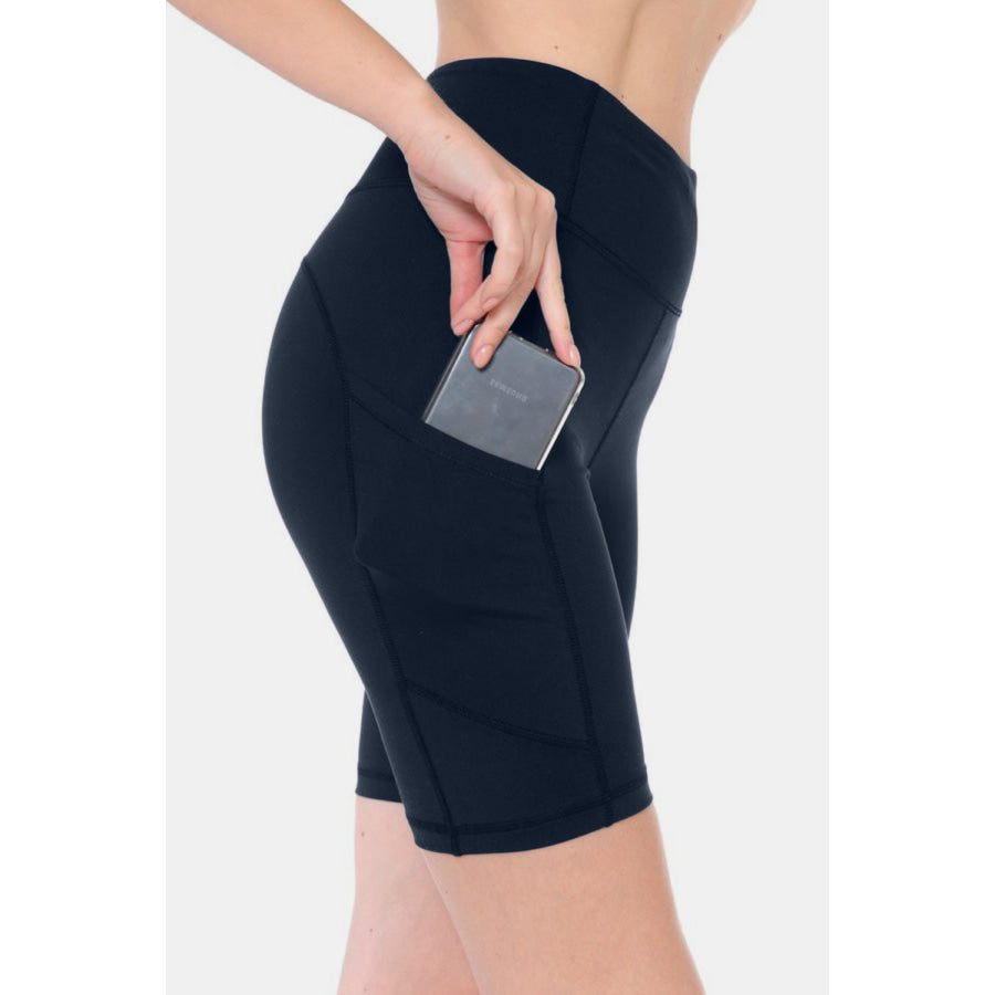 Leggings Depot Full Size High Waist Active Shorts Apparel and Accessories