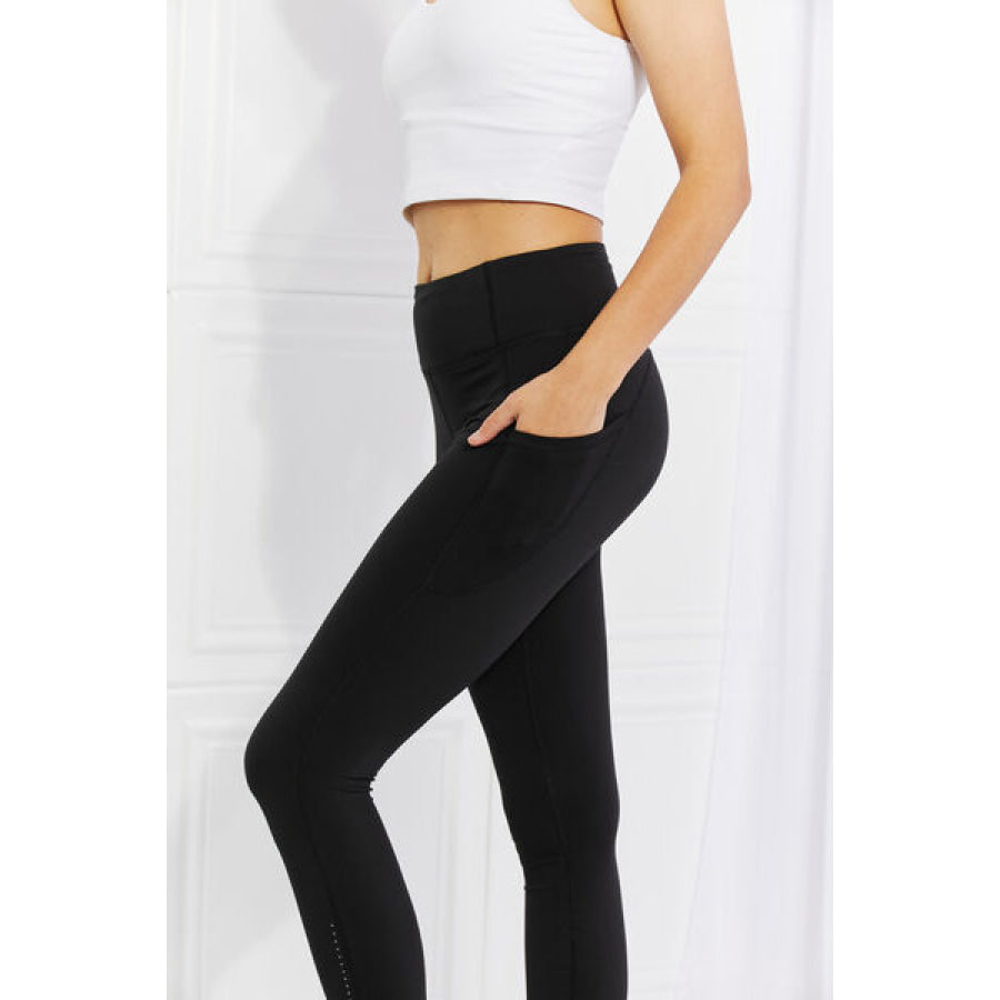 Leggings Depot Full Size Strengthen and Lengthen Reflective Dot Active Apparel Accessories