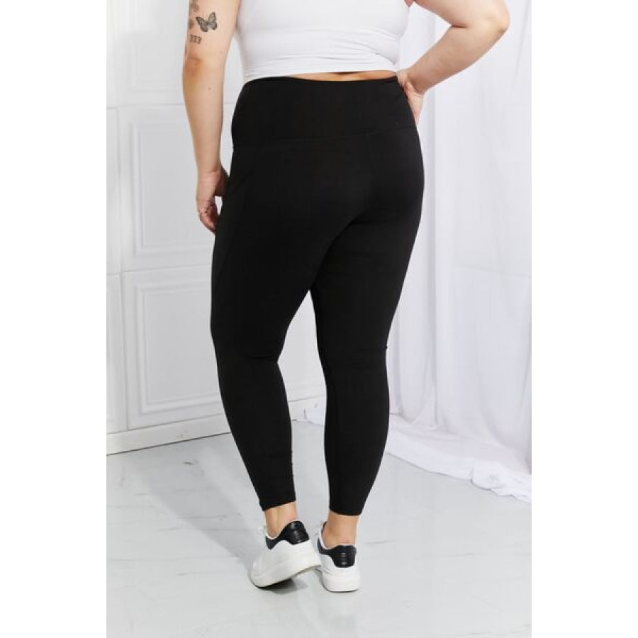 Leggings Depot Full Size Strengthen and Lengthen Reflective Dot Active Apparel Accessories