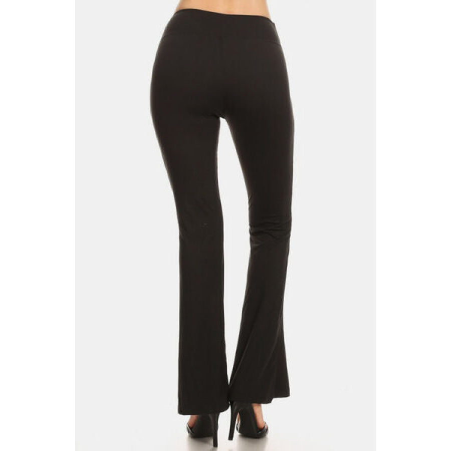 Leggings Depot High Waist Flare Apparel and Accessories