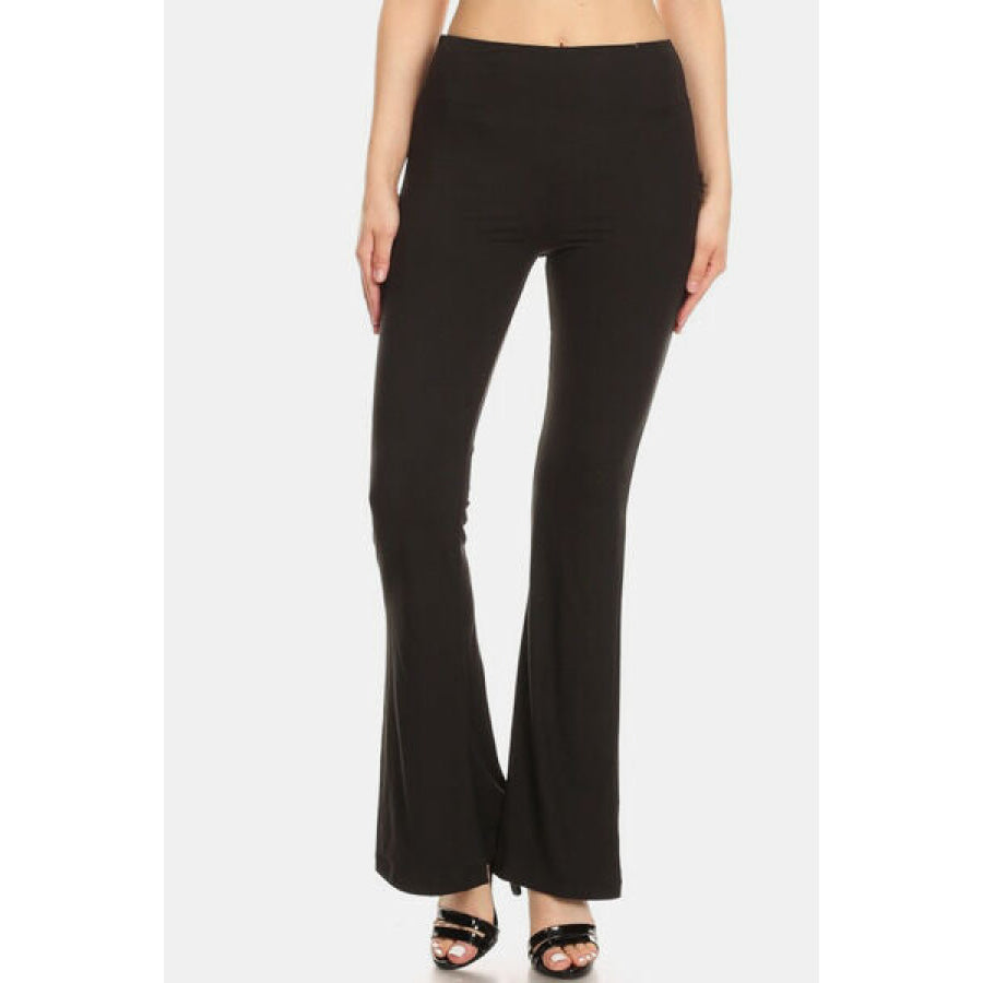 Leggings Depot High Waist Flare Apparel and Accessories