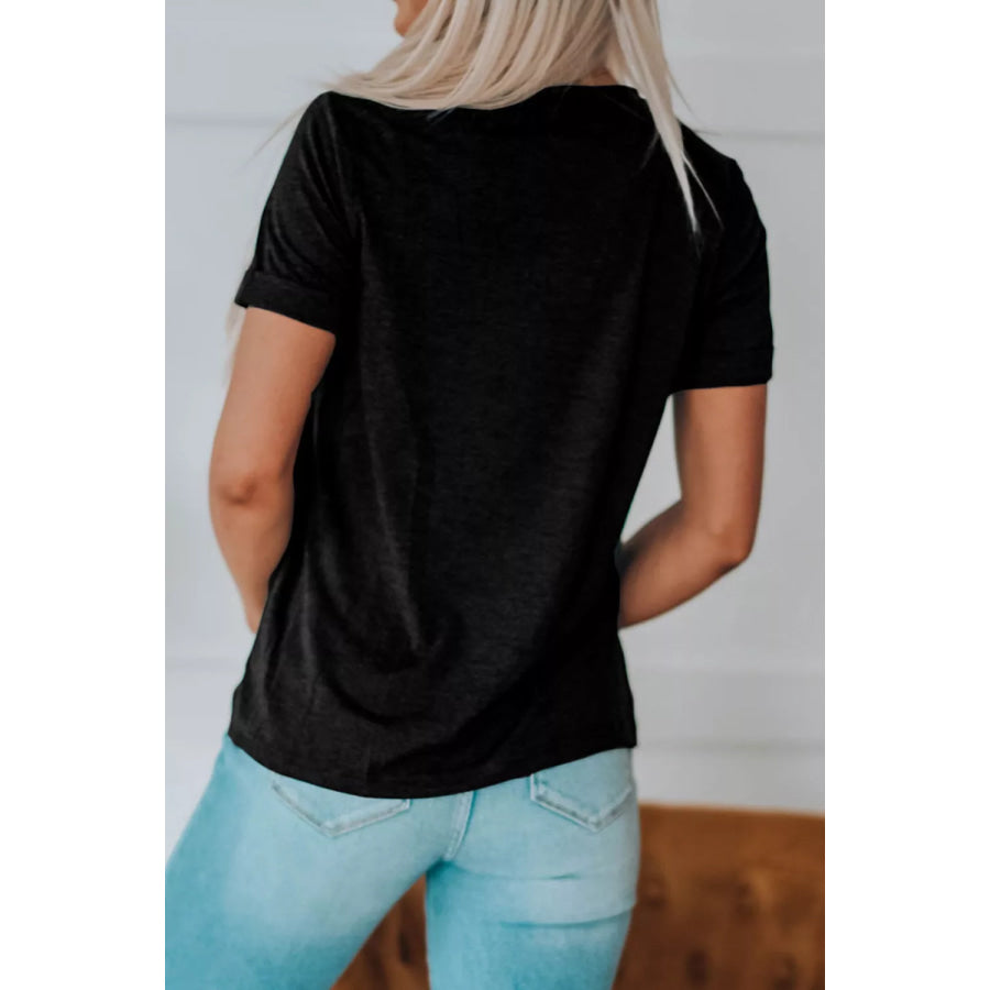 Leopard Basketball Graphic Crew Neck Tee Apparel and Accessories