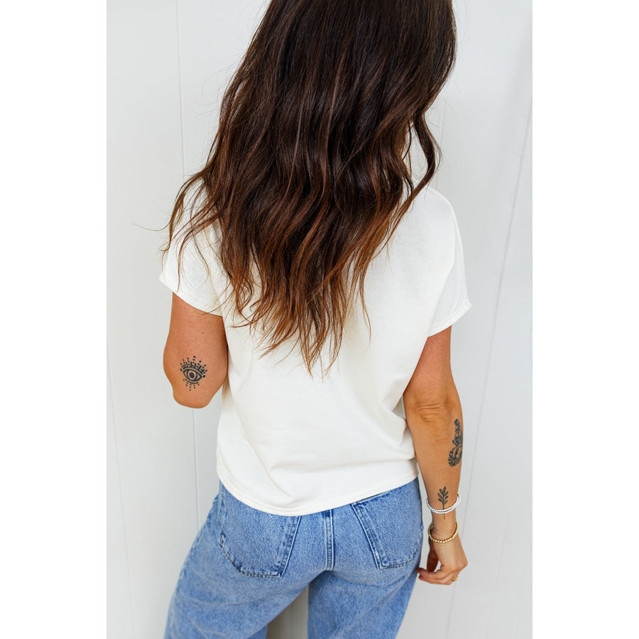 Leopard Bow Graphic Relaxed Fit T-Shirt Apparel and Accessories