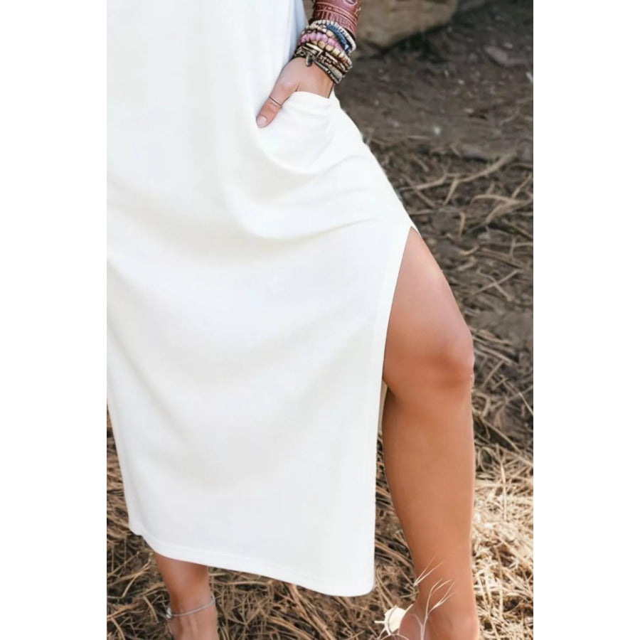 Leopard Bowknot Casual Midi Dress Apparel and Accessories