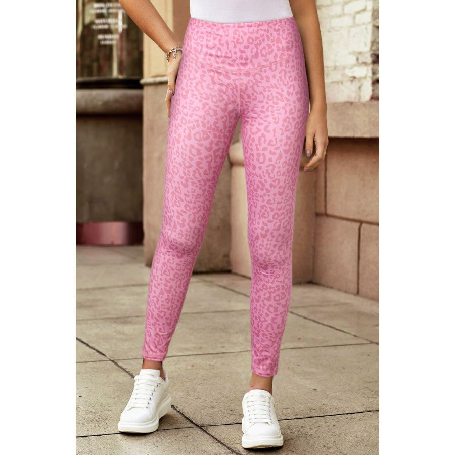 Leopard High Waist Leggings Apparel and Accessories