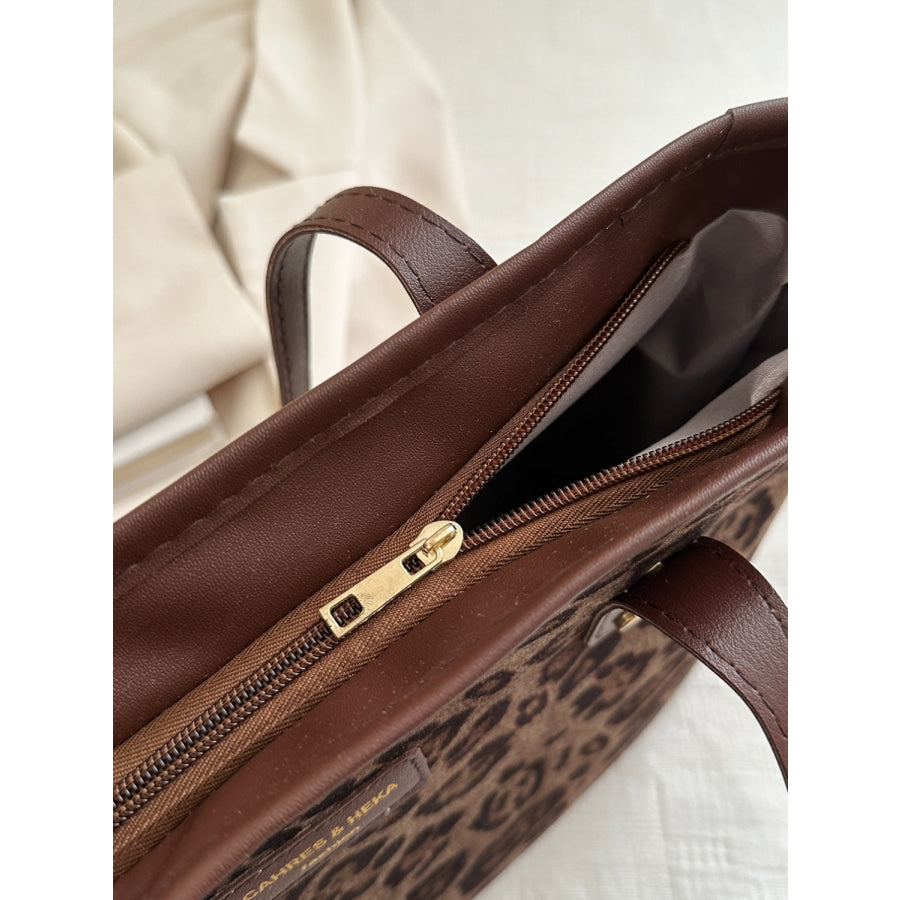 Leopard Polyester Tote Bag Apparel and Accessories