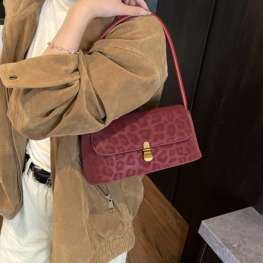 Leopard Print Shoulder Bag Apparel and Accessories