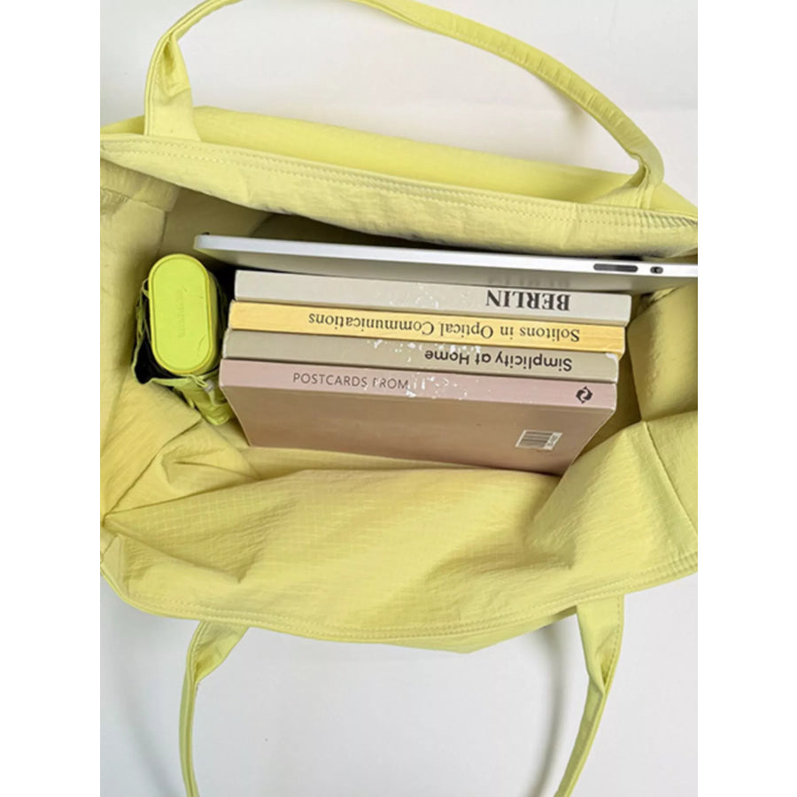 Letter Canvas Tote Bag Apparel and Accessories