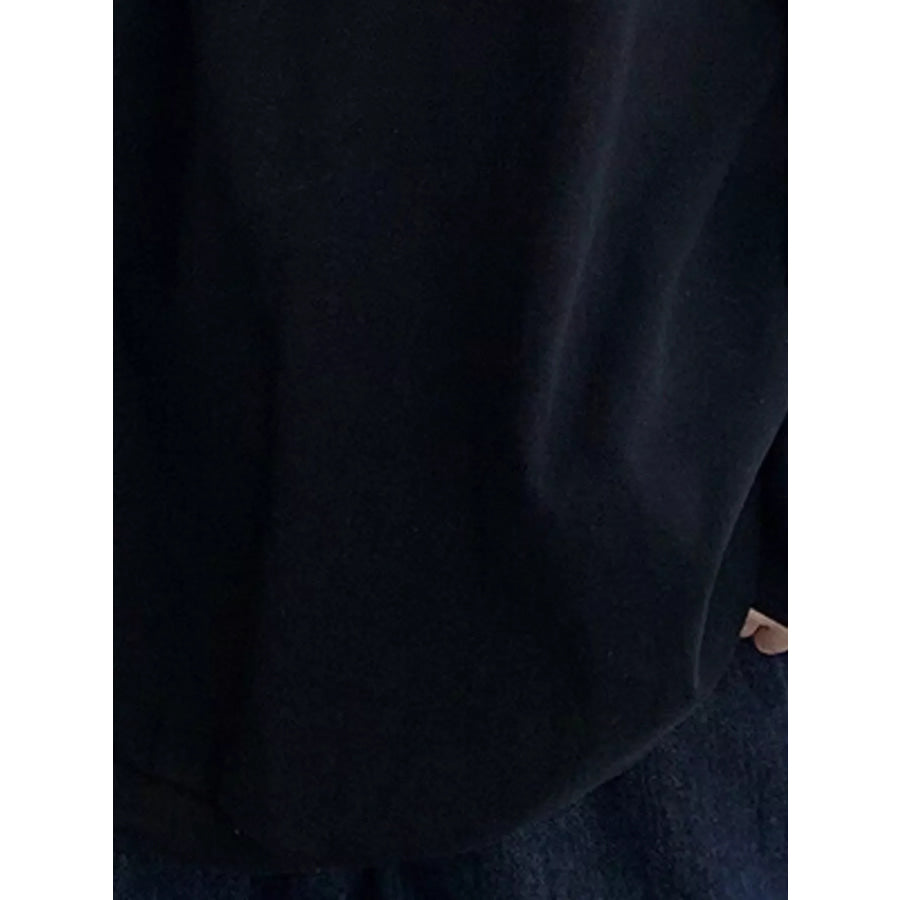 Letter Graphic Crew Neck Sweatshirt Apparel and Accessories