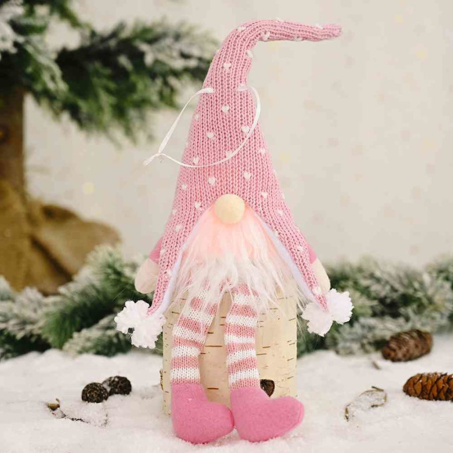 Light-Up Long Leg Faceless Gnome Blush Pink / One Size