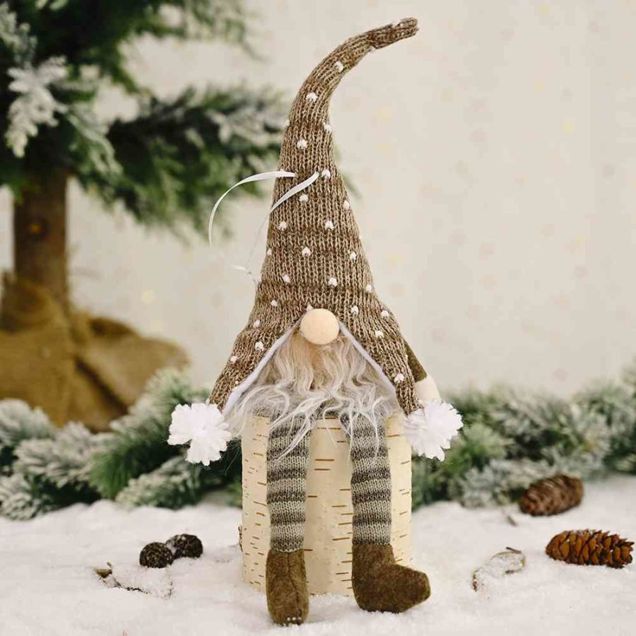 Light-Up Long Leg Faceless Gnome Khaki / One Size