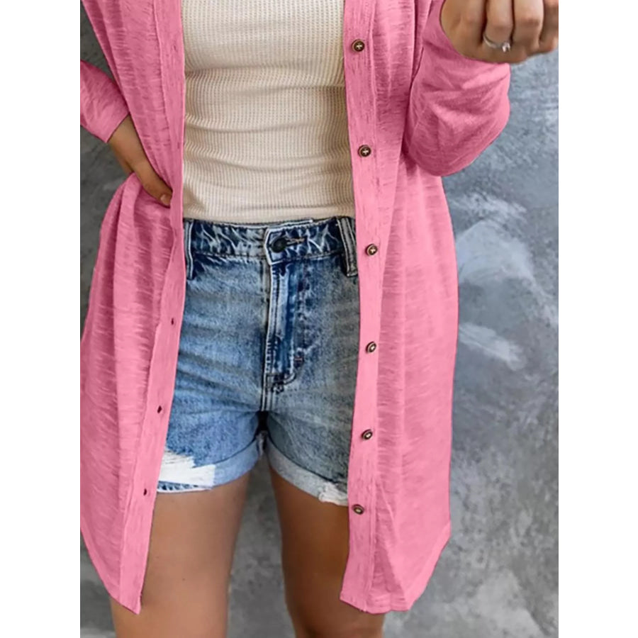 Lightweight Button-Down Cardigan Apparel and Accessories