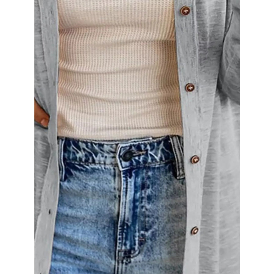 Lightweight Button-Down Cardigan Apparel and Accessories