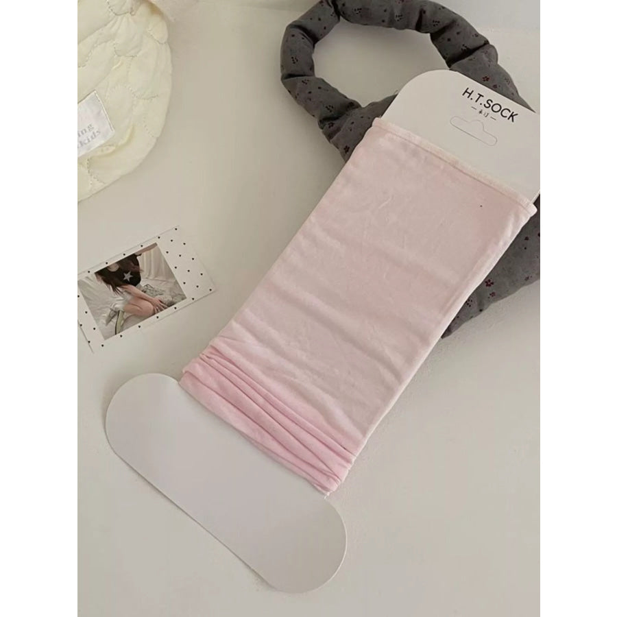 Lightweight Crew Socks Pink / One Size Apparel and Accessories