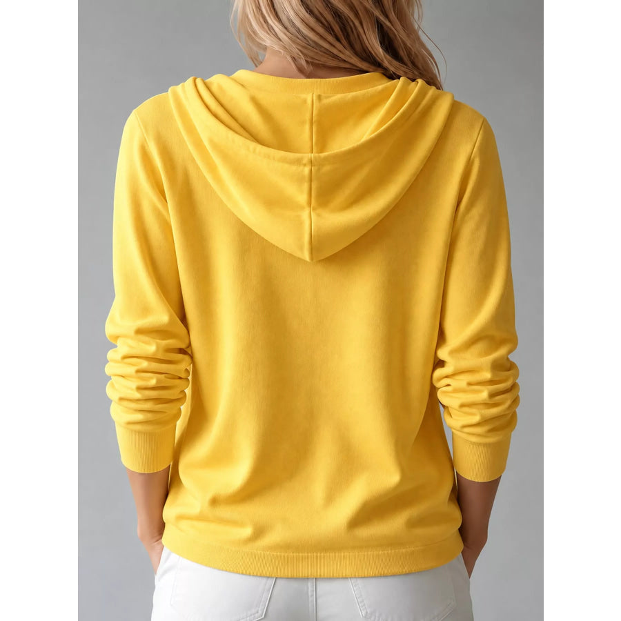 Lightweight Drawstring Hooded Cardigan Apparel and Accessories
