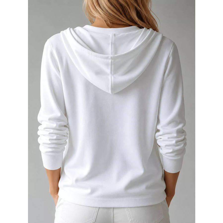 Lightweight Drawstring Hooded Cardigan Apparel and Accessories