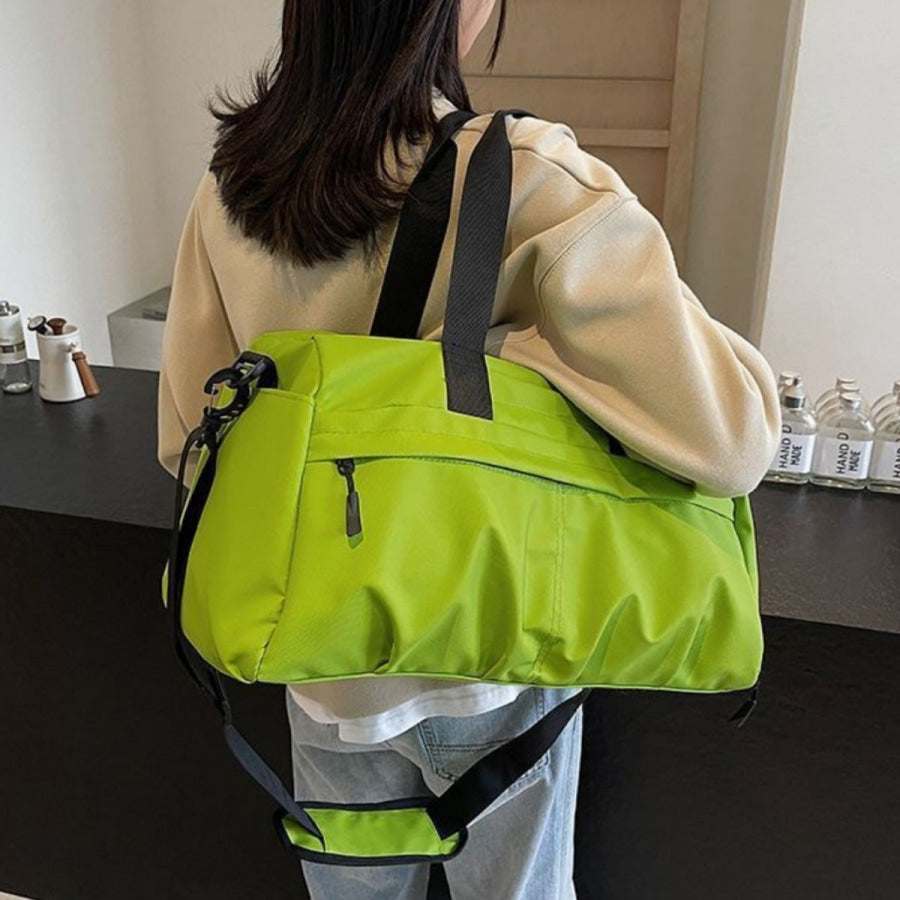 Lightweight & Durable Travel Duffel Bag Green / One Size Apparel and Accessories