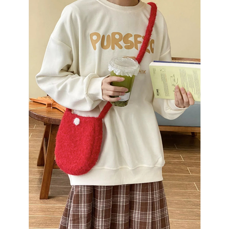 Lightweight Fluffy Crossbody Bag Apparel and Accessories