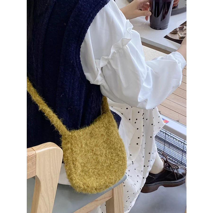 Lightweight Fluffy Crossbody Bag Apparel and Accessories