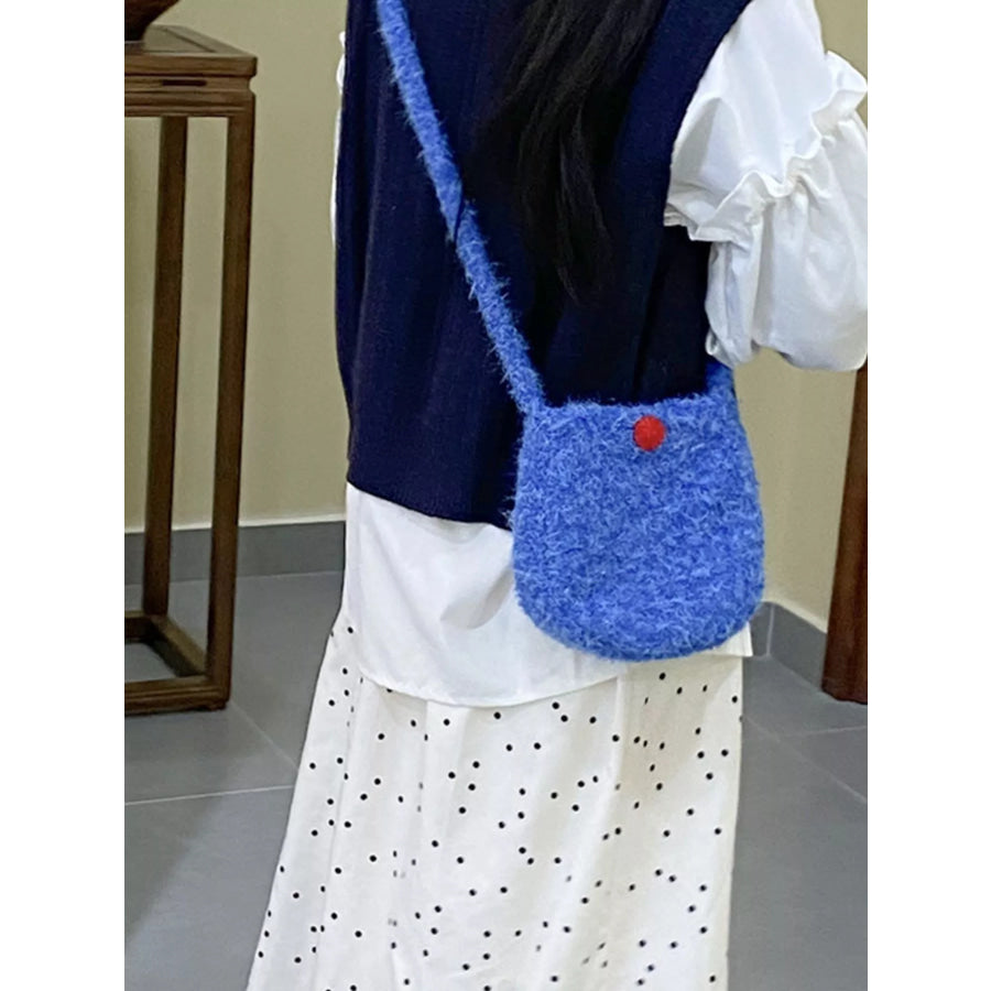 Lightweight Fluffy Crossbody Bag Apparel and Accessories