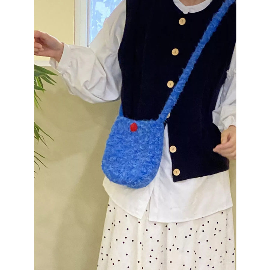 Lightweight Fluffy Crossbody Bag Apparel and Accessories