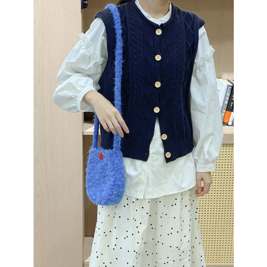 Lightweight Fluffy Crossbody Bag Apparel and Accessories