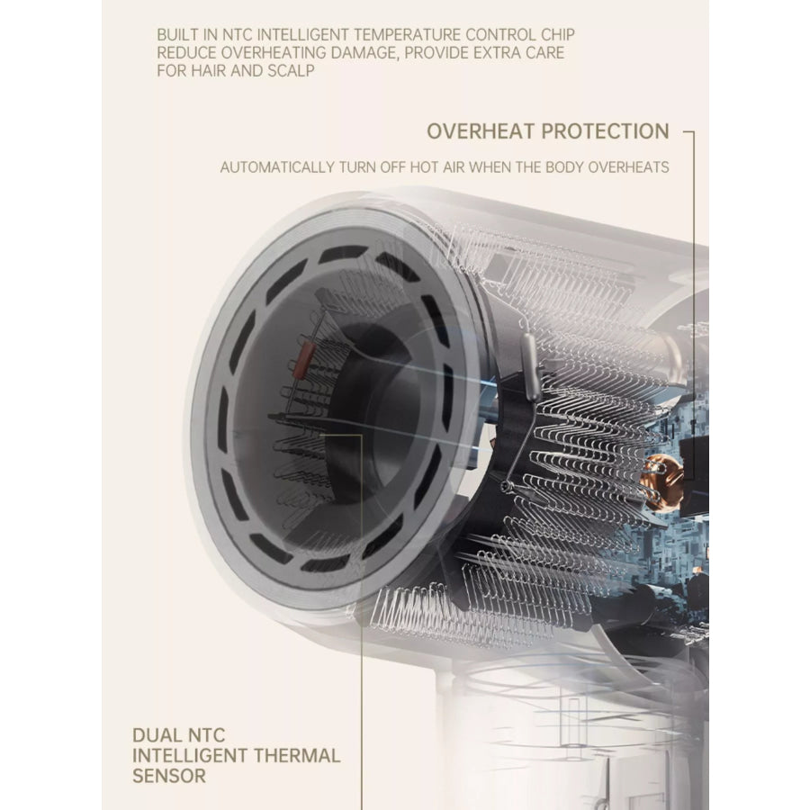 Lightweight High-Speed Hair Dryer Apparel and Accessories