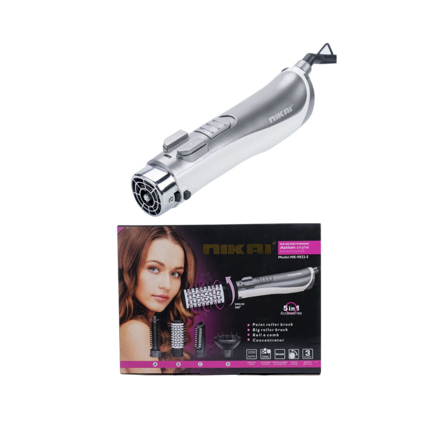Lightweight Hot Air Brush Silver / European plug Apparel and Accessories