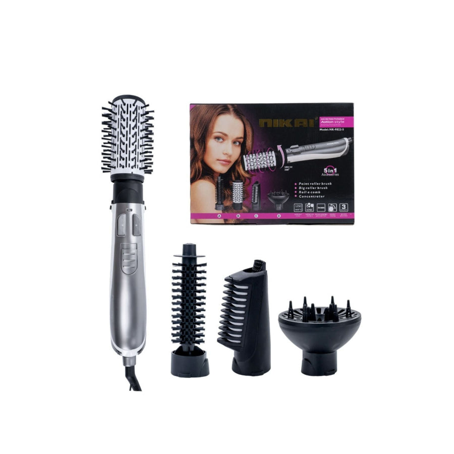 Lightweight Hot Air Brush Silver / European plug Apparel and Accessories