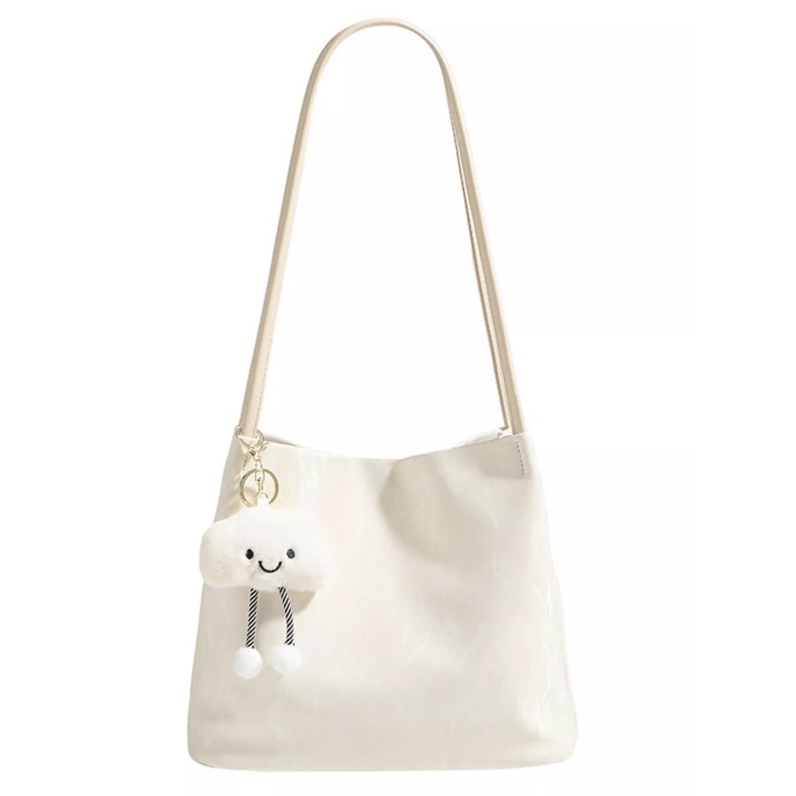 Lightweight Leather Shoulder Bag Apparel and Accessories