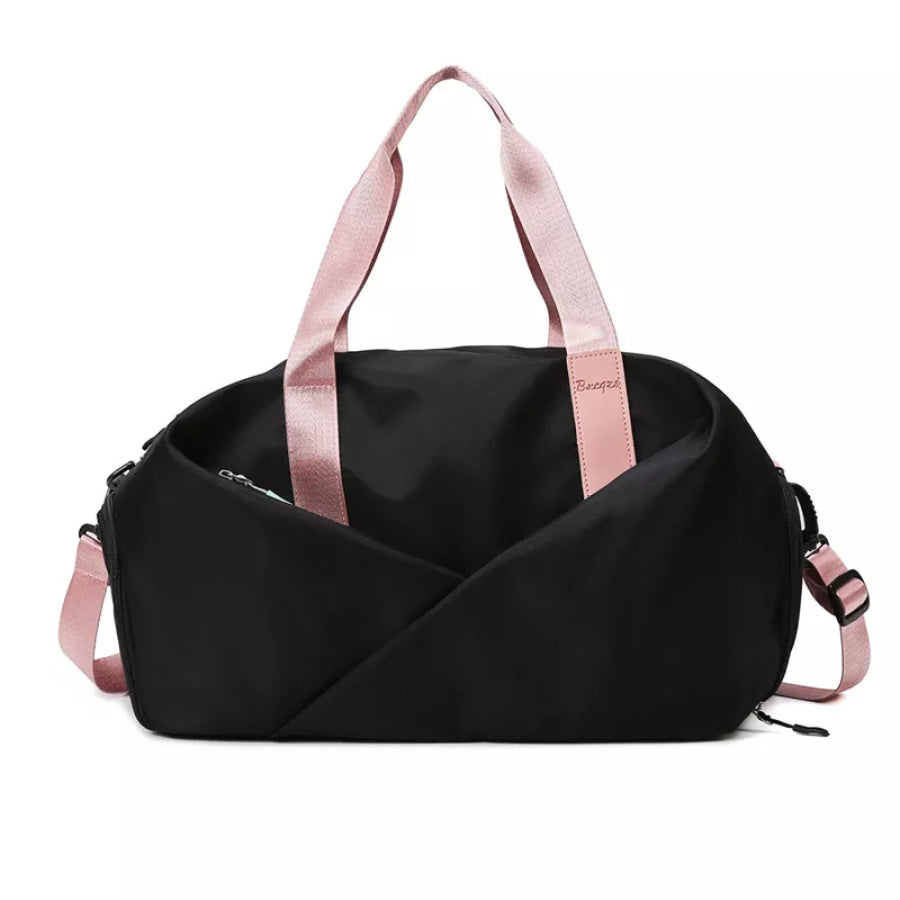 Lightweight Nylon Travel Bag Black / onesize Apparel and Accessories