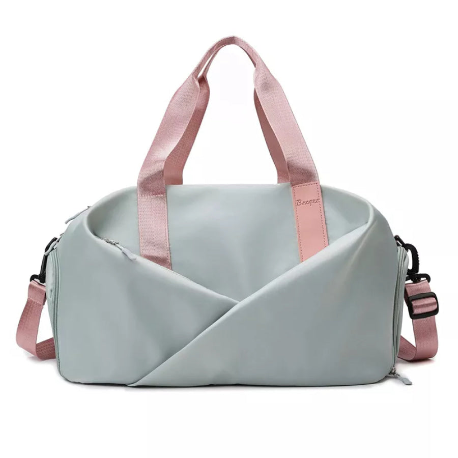 Lightweight Nylon Travel Bag Pastel Blue / onesize Apparel and Accessories