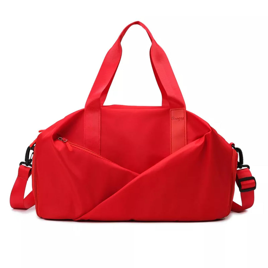 Lightweight Nylon Travel Bag Red / onesize Apparel and Accessories