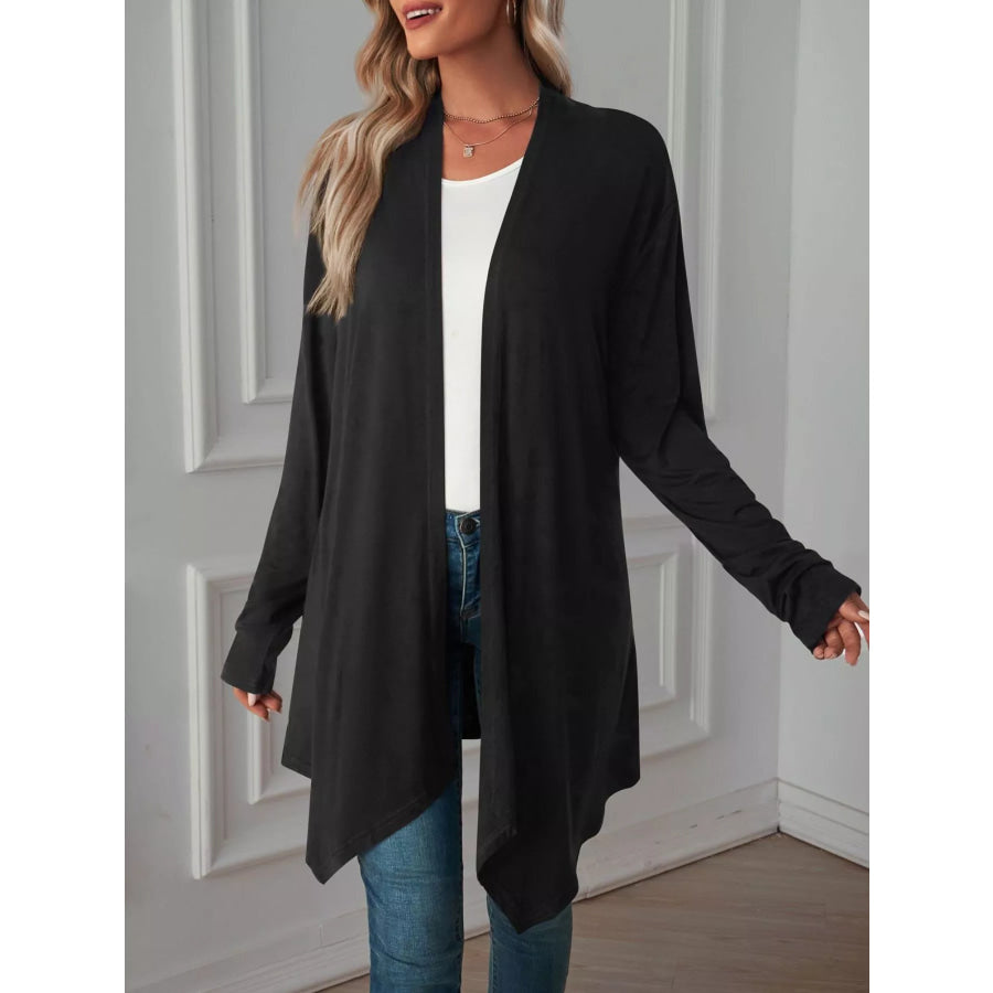 Lightweight Open Front Cardigan Apparel and Accessories