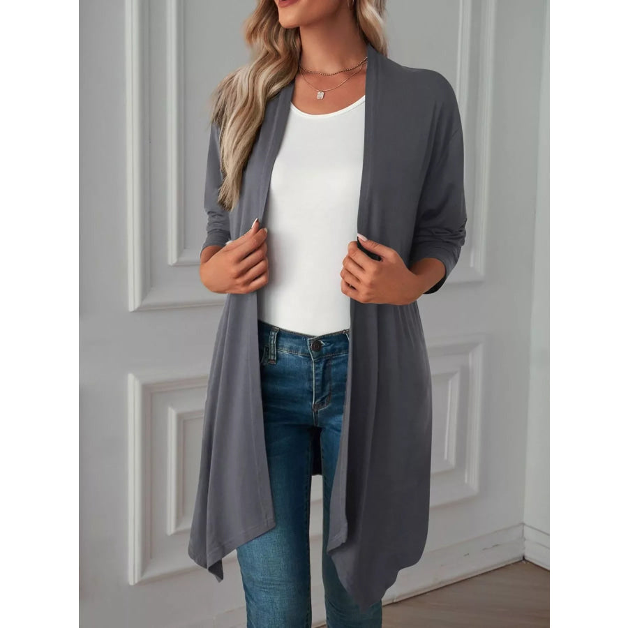 Lightweight Open Front Cardigan Apparel and Accessories