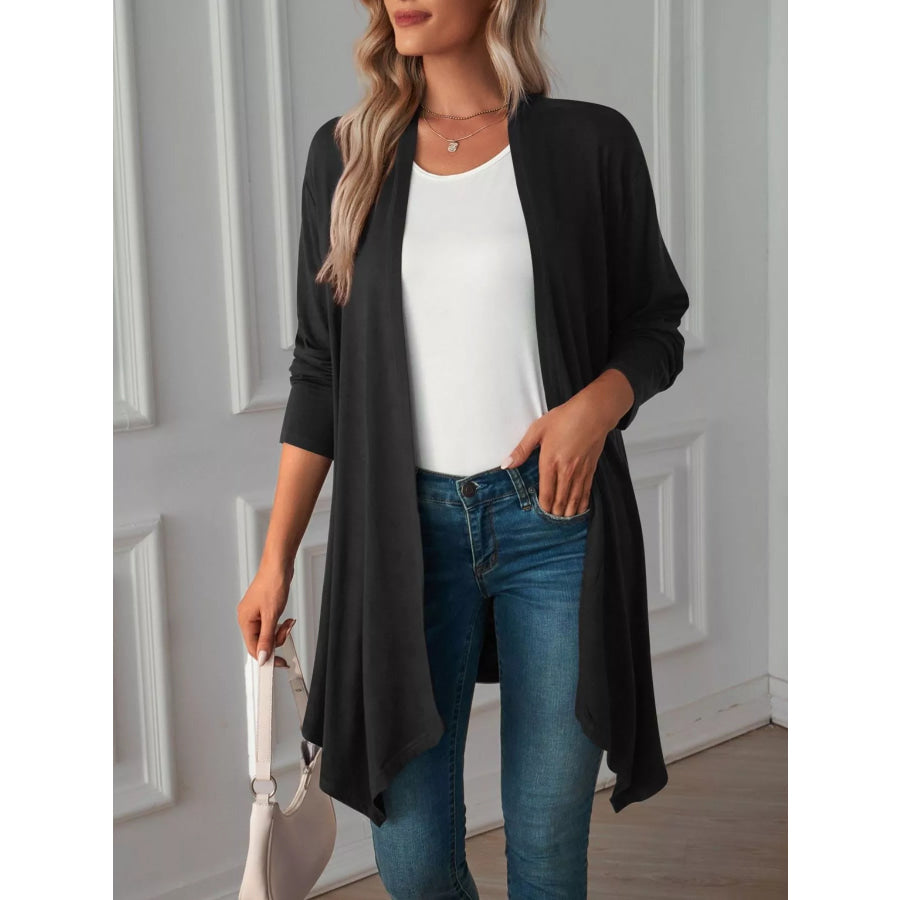 Lightweight Open Front Cardigan Apparel and Accessories