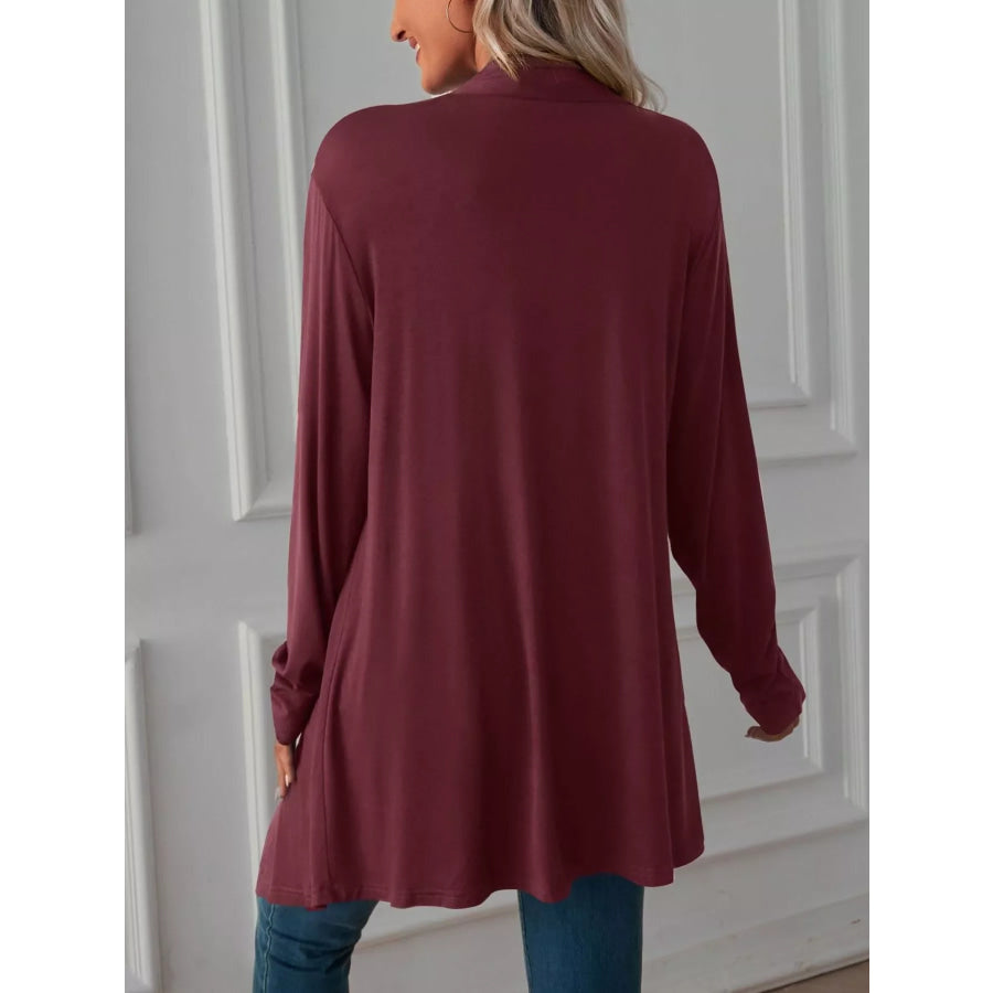 Lightweight Open Front Cardigan Apparel and Accessories